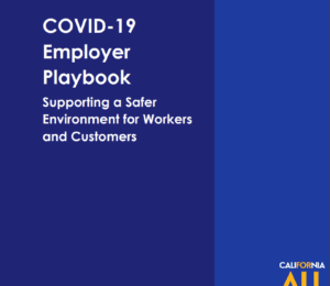 Screenshot of California State COVID-19 Employer Handbook